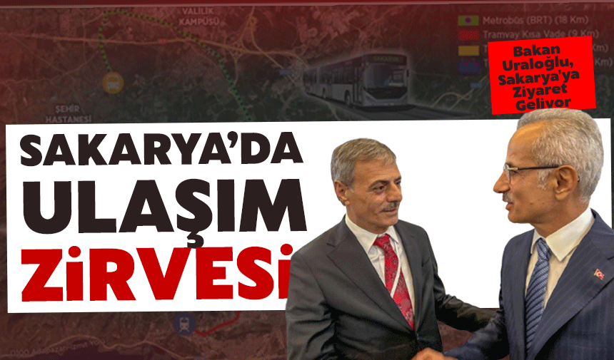 Sakarya'da ulaşım zirvesi