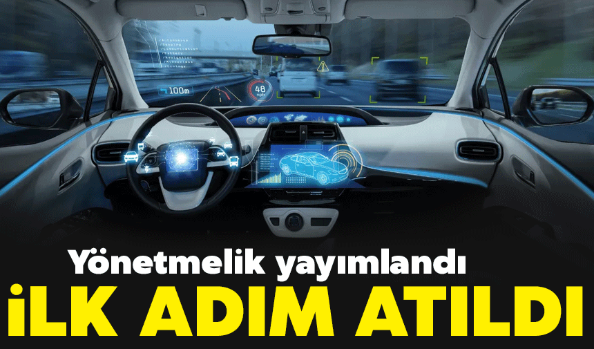 Otonom araçlar için ilk adım