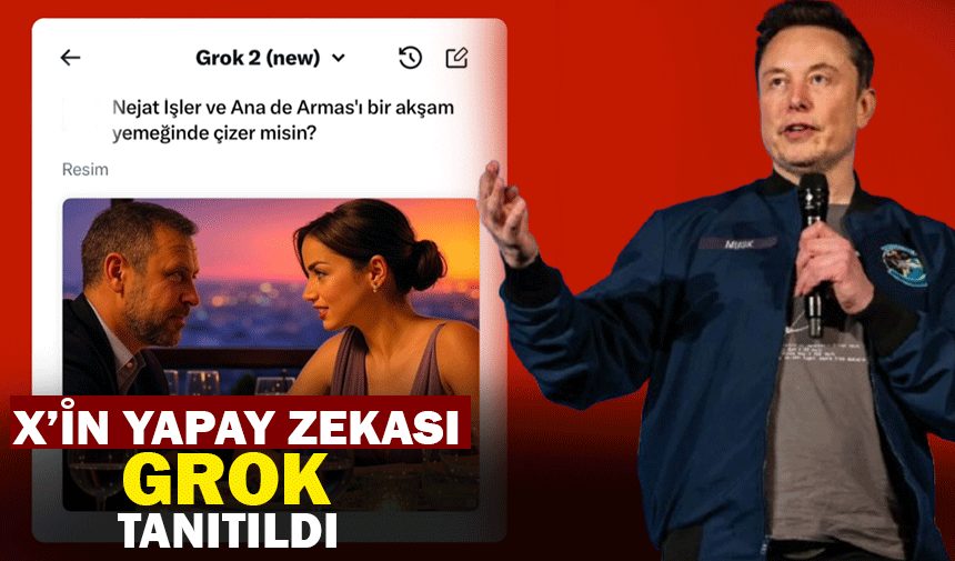 X'in yapay zekası GROK tanıtıldı