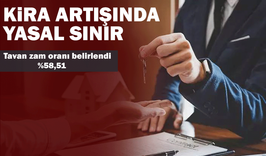 Kiracılar için tavan zam oranı belirlendi: %58,51