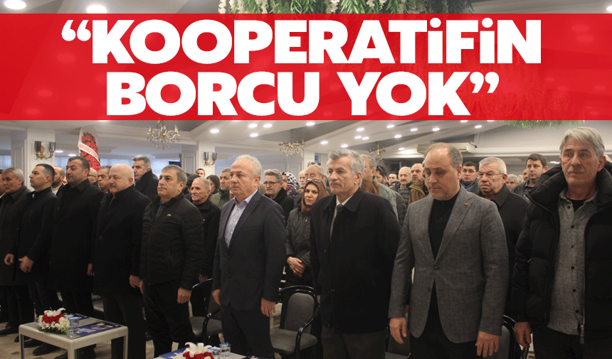 "Kooperatifin borcu yok"