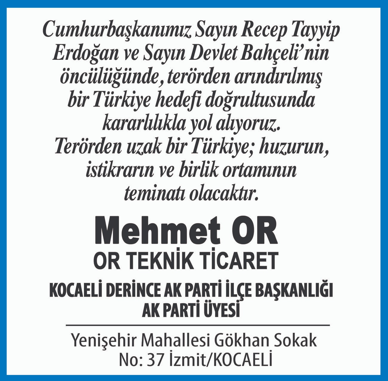 Reklam Bloğu