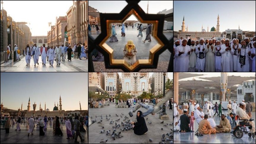 Hacılar, Hazreti Muhammed'in Nuruyla Aydınlanmış Şehir Medine'de 2