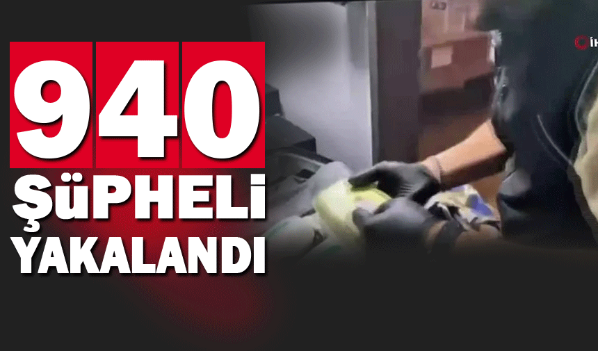 Şehirde madde operasyonu çok sayıda gözaltı!