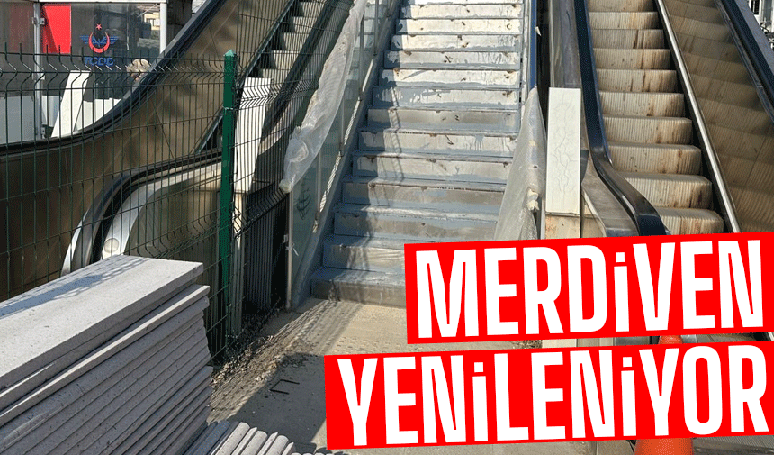 Çürüyen Merdivenler Yenileniyor