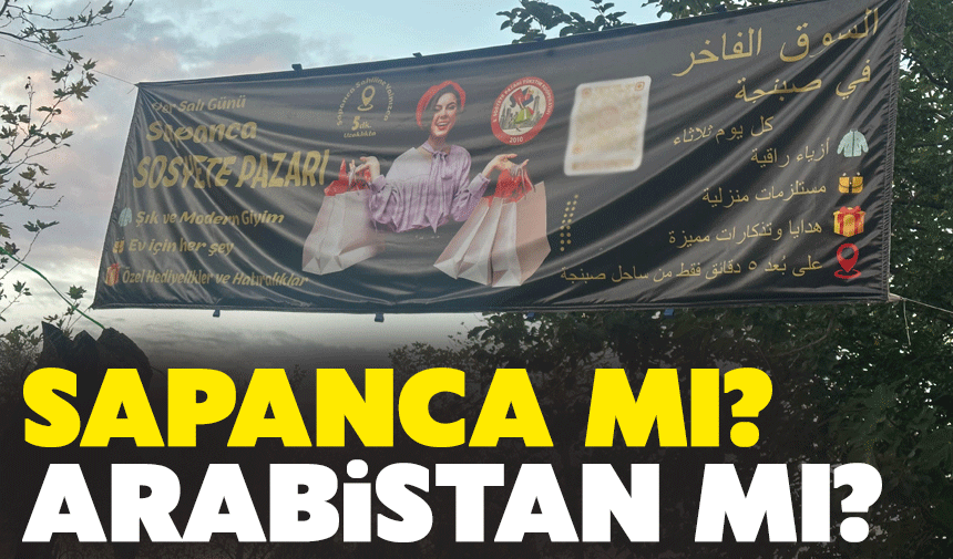 Arapça Tabelalar ve Faytonlar Vatandaşın Tepkisini Çekiyor