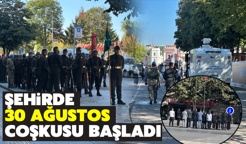 Şehirde 30 Ağustos Zafer Bayramı hazırlığı