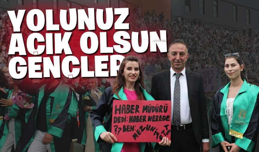 Mezunlar coşkuyla uğurlandı!