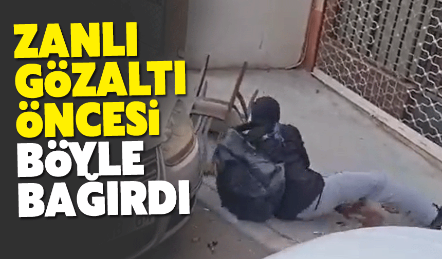 Saldırganın vurulma anı ortaya çıktı!