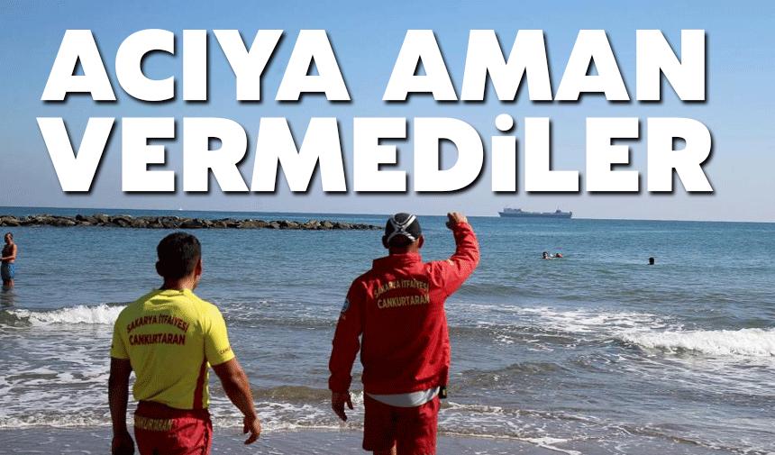 “Hayat Nöbetçileri” Karadeniz Sahillerinde Acıya Aman Vermedi