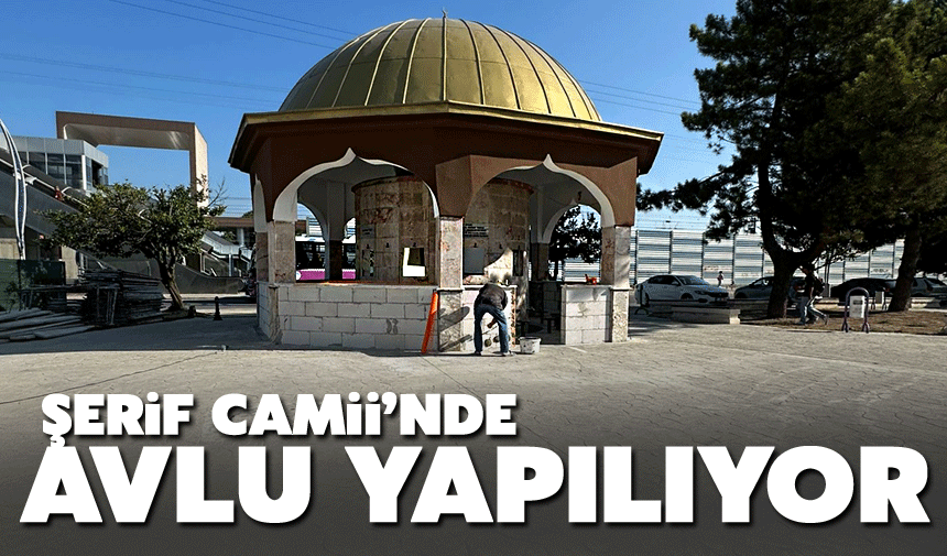 Arifiye Şerif Camii Şadırvanına Avlu Düzenlemesi