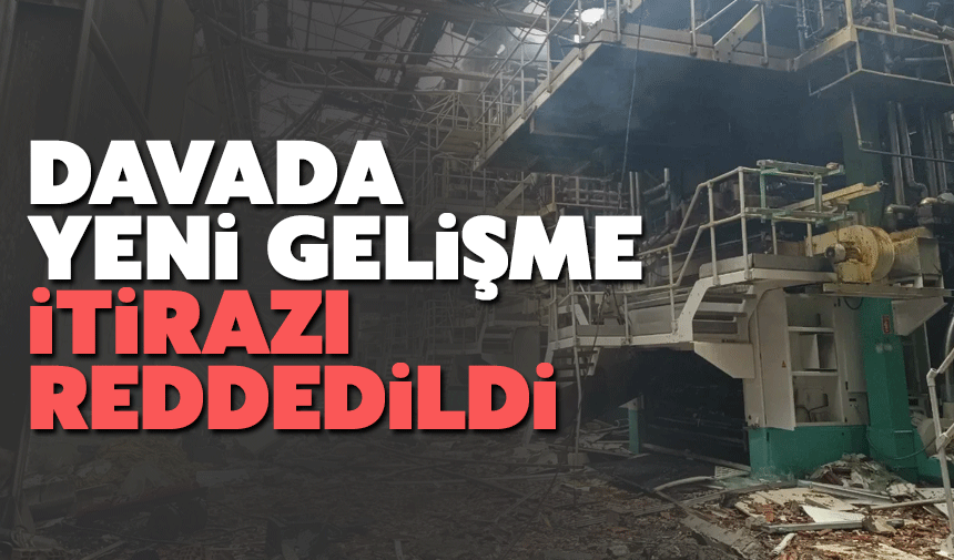 5 işçinin öldüğü patlama davasında tutuklu müdürün tahliye talebi reddedildi