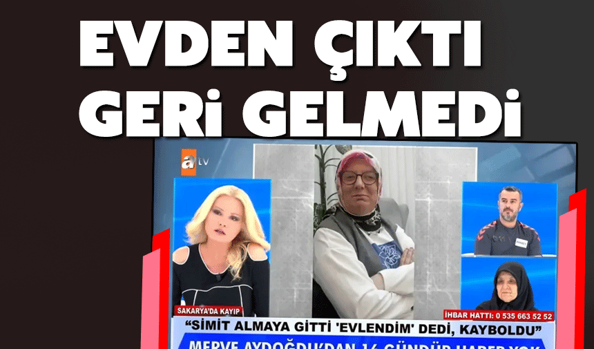 Simit almaya diye çıkıp geri dönmedi