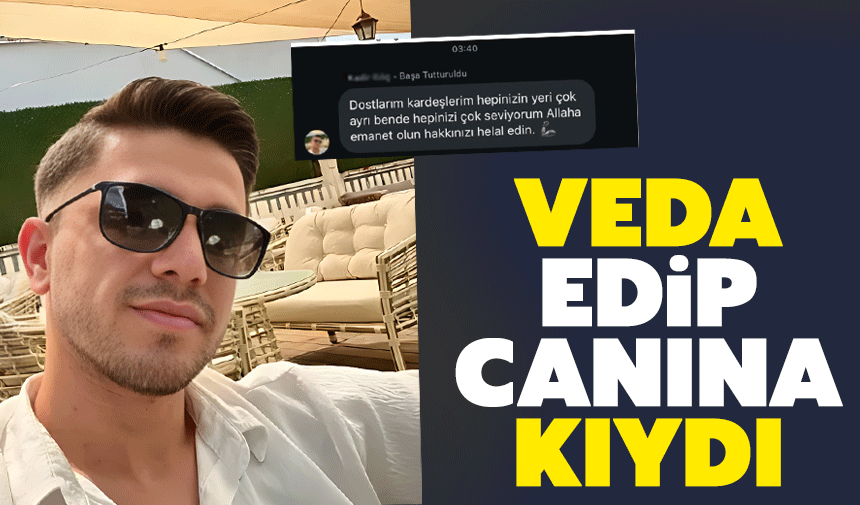Genç adamın ölümü ilçeyi yasa boğdu