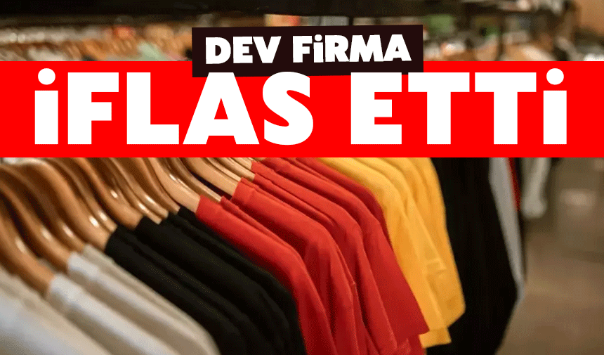 Dev firma iflas etti