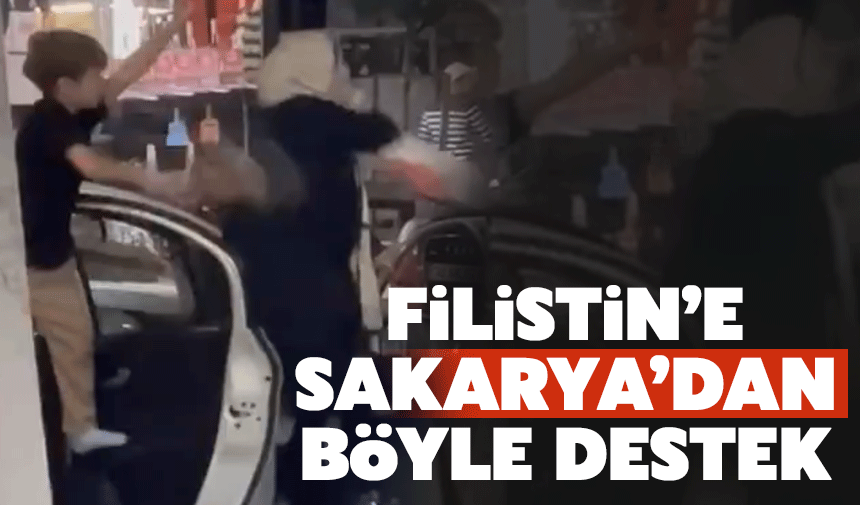 Sakarya’da Vatandaşlardan Gazze’ye Destek Konvoyu
