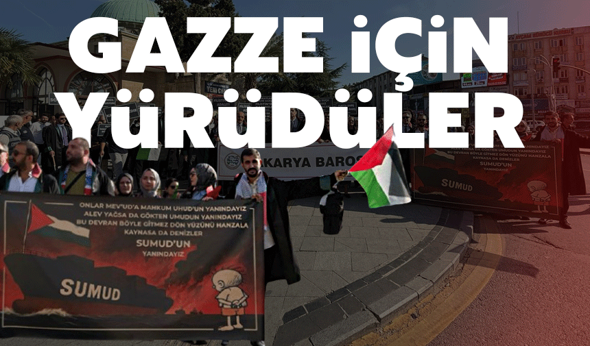 Sakarya Barosu’ndan İsrail Protestosu