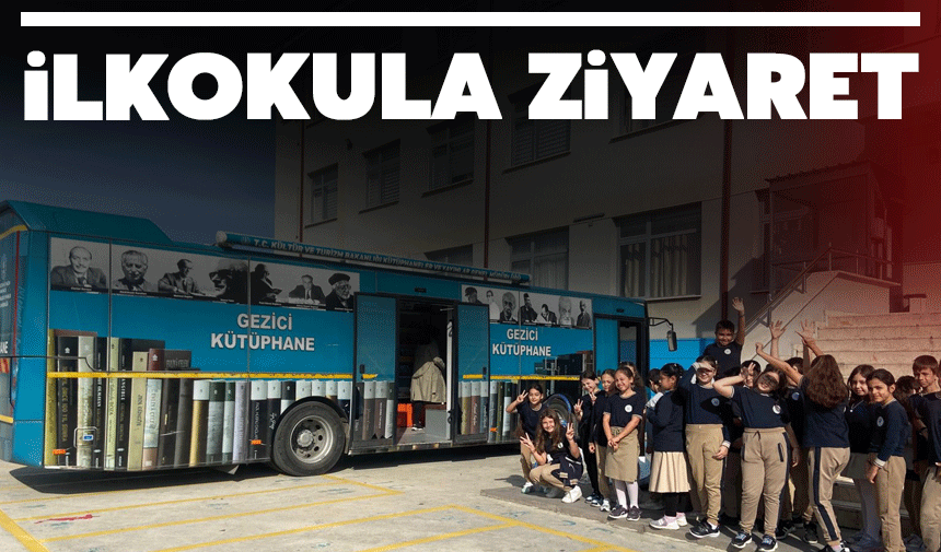 Gezici Kütüphane Erenler İlkokulu’nu Ziyaret Etti