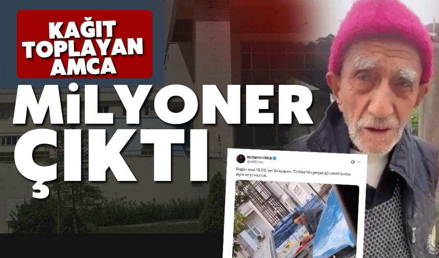 Kağıt toplayan amcanın milyonerlik servet sahibi olduğu ortaya çıktı