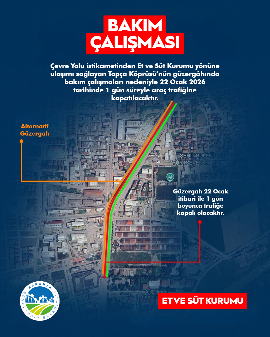 Büyükşehir’den Sürücülere Önemli Uyarı