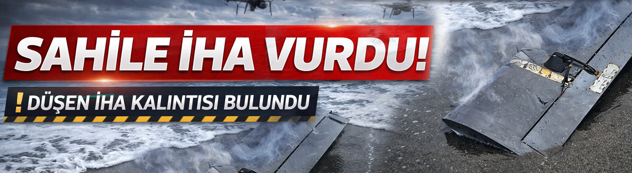 Drone Parçası Sakarya Sahiline Vurdu