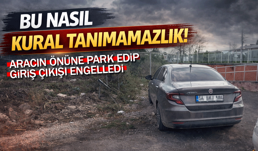 Arifiye’de Trafikte Pes Dedirten Görüntü