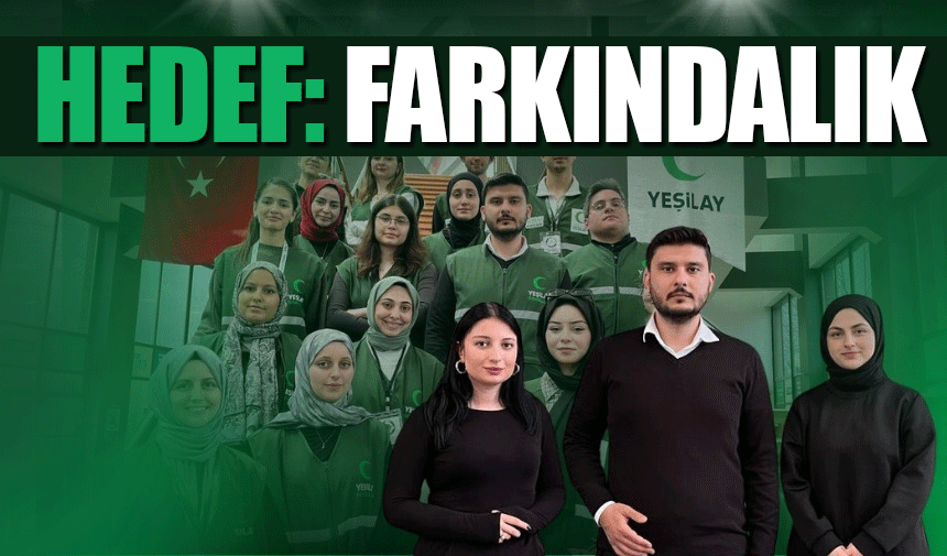 Yeşilay'da hedef farkındalık