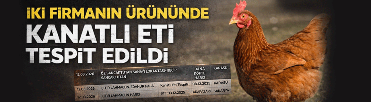 Sakarya’da Hileli Gıda Alarmı: Üç İşletme Bakanlığın Listesinde