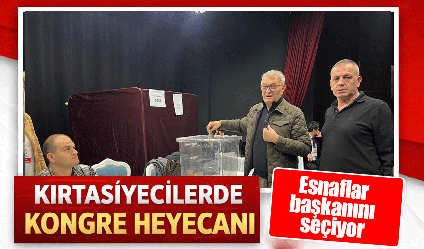 Kırtasiyecilerde kongre heyecanı
