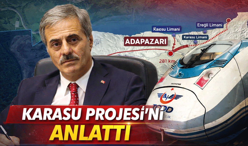 Karasu projesini anlattı