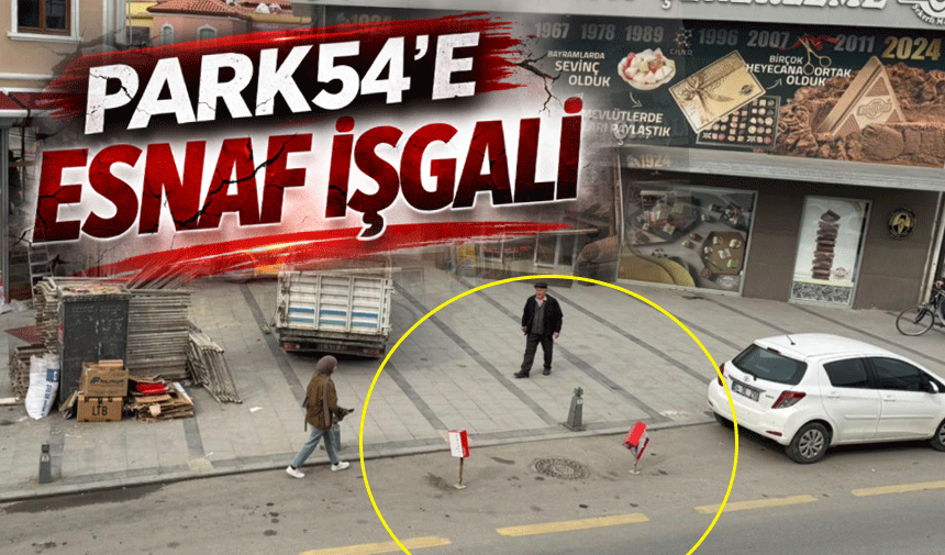 PARK54' e esnaf işgali!