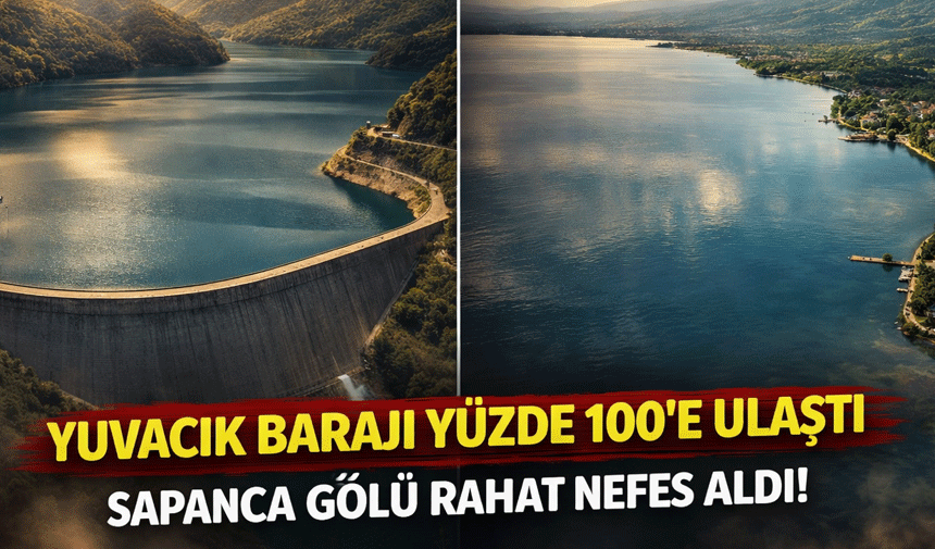 Sapanca Gölü rahatlayacak