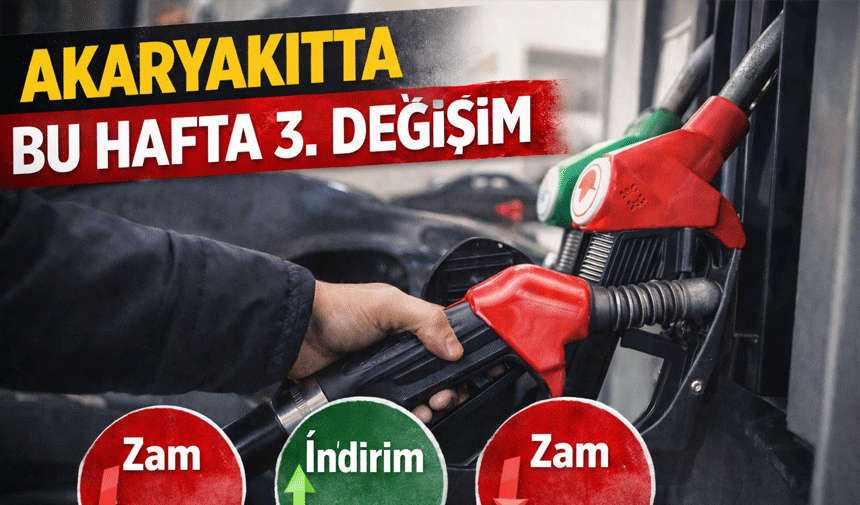 Akaryakıtta Bu Hafta 3. Değişim