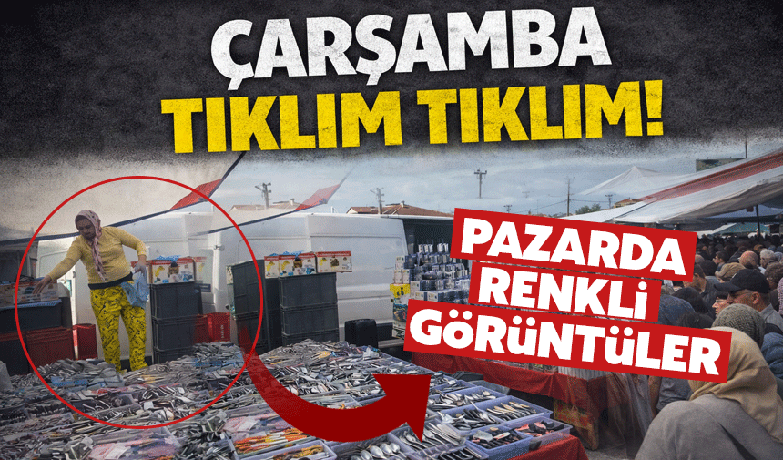 Çarşamba'da esnaf ilgi odağı oldu
