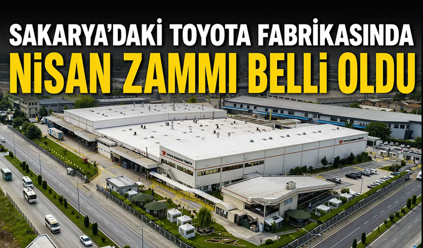 Toyota'dan çalışanlara zam müjdesi