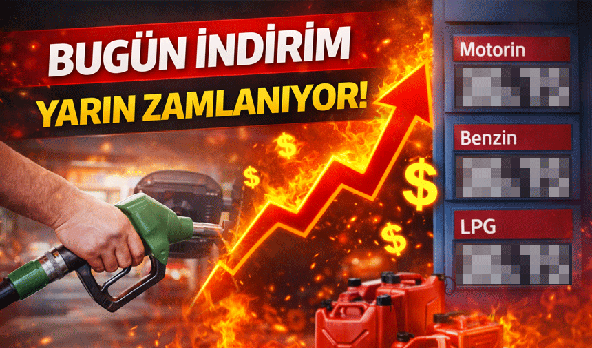 Bugün indirim geldi yarın ise zamlanıyor!