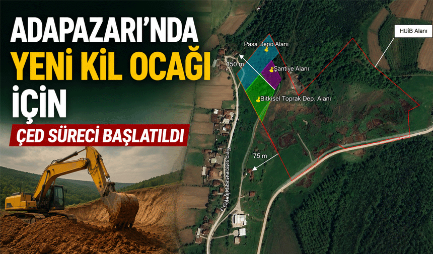 Adapazarı’nda Yeni Kil Ocağı İçin ÇED Süreci Başlatıldı
