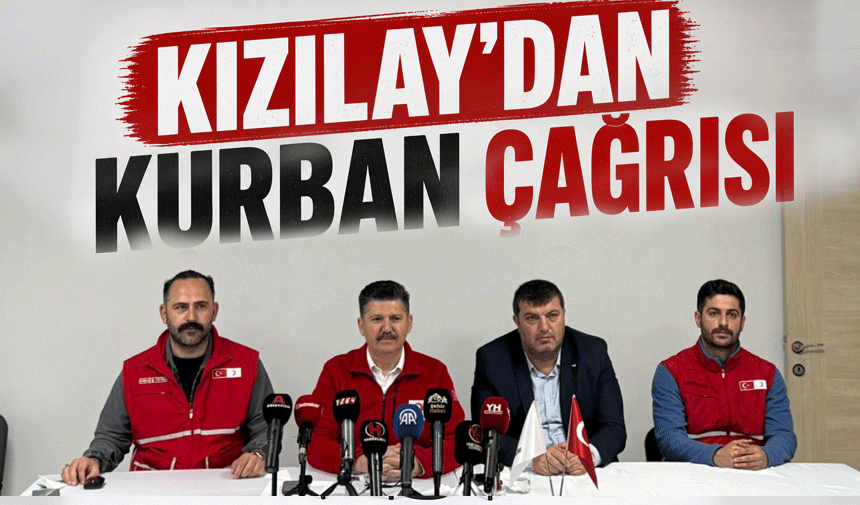 Kızılay’dan Kurban çağrısı!