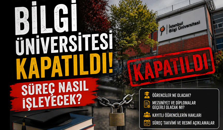 Bilgi Üniversitesi Kapatıldı: Süreç Nasıl İşleyecek?