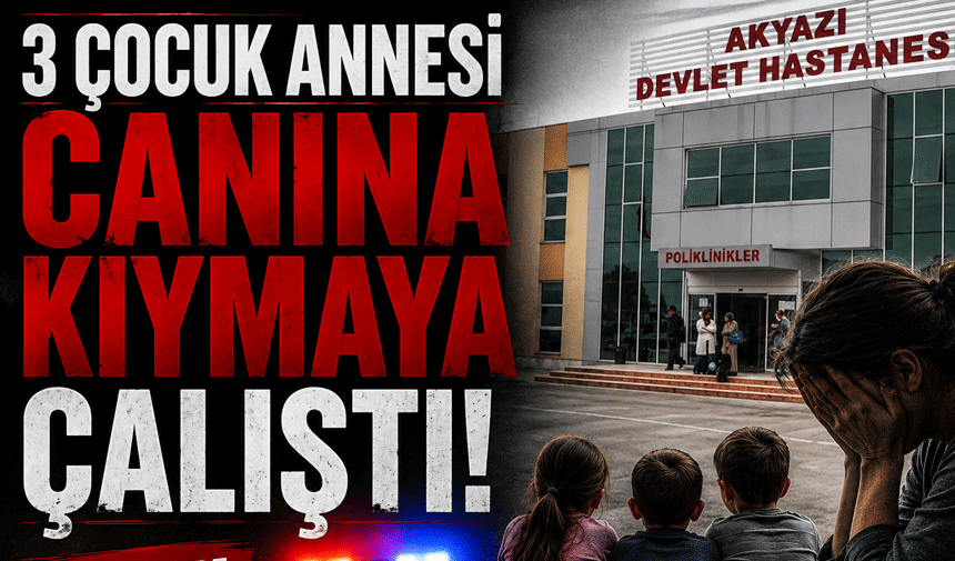 Canına kıymaya çalıştı: Hastaneye kaldırıldı