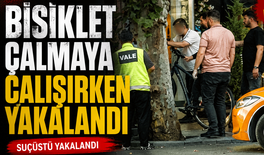 Adapazarı'nda Bisiklet Hırsızlığı Girişimi