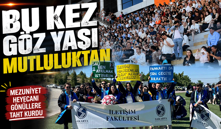 Bu kez gözyaşı mutluluktan!