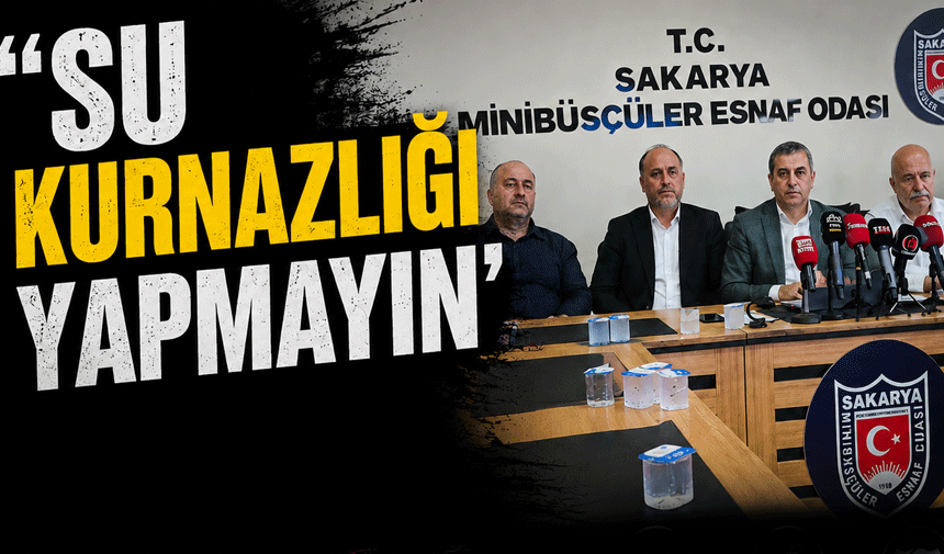 Ali Bektaş'tan Sert Çıkış: “Su Kurnazlığı Yapmayın"