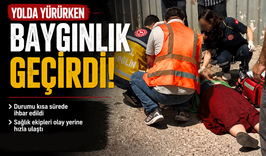 Akyazı'da Sıcaktan Bayılan Kadın Hastaneye Kaldırıldı