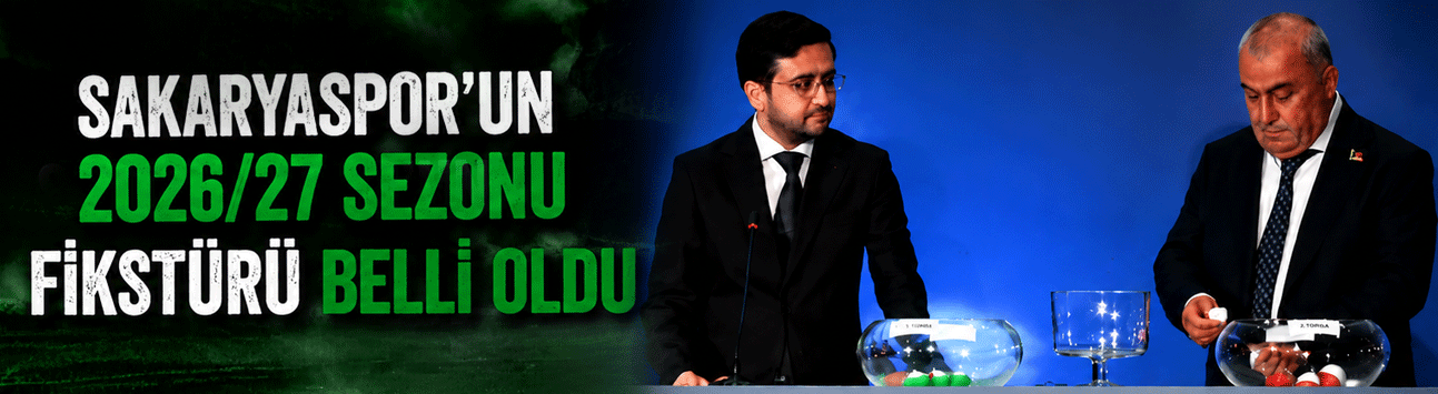 Sakaryaspor’un 2026/27 Sezonu Fikstürü Belli Oldu