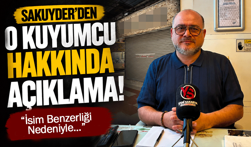 SAKUYDER’den Odabaş Açıklaması: İsim benzerliği...
