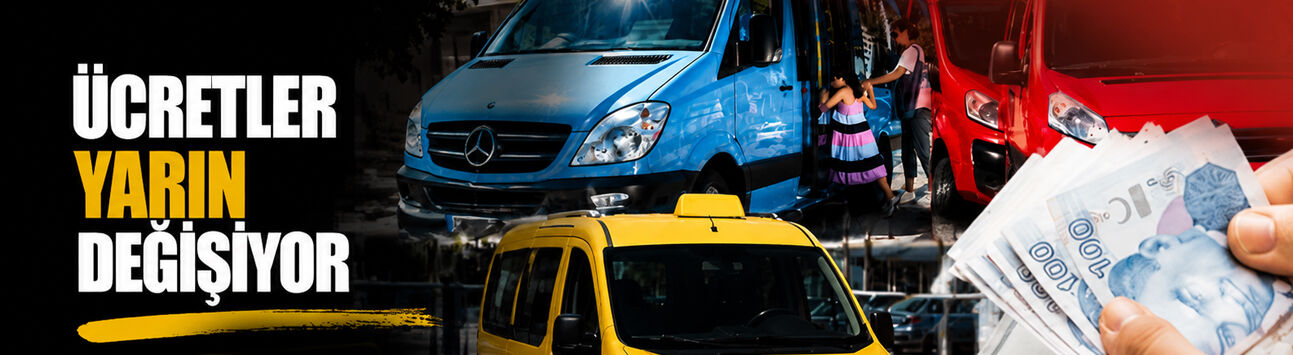 Sakarya'da dolmuş ve minibüslere zam!