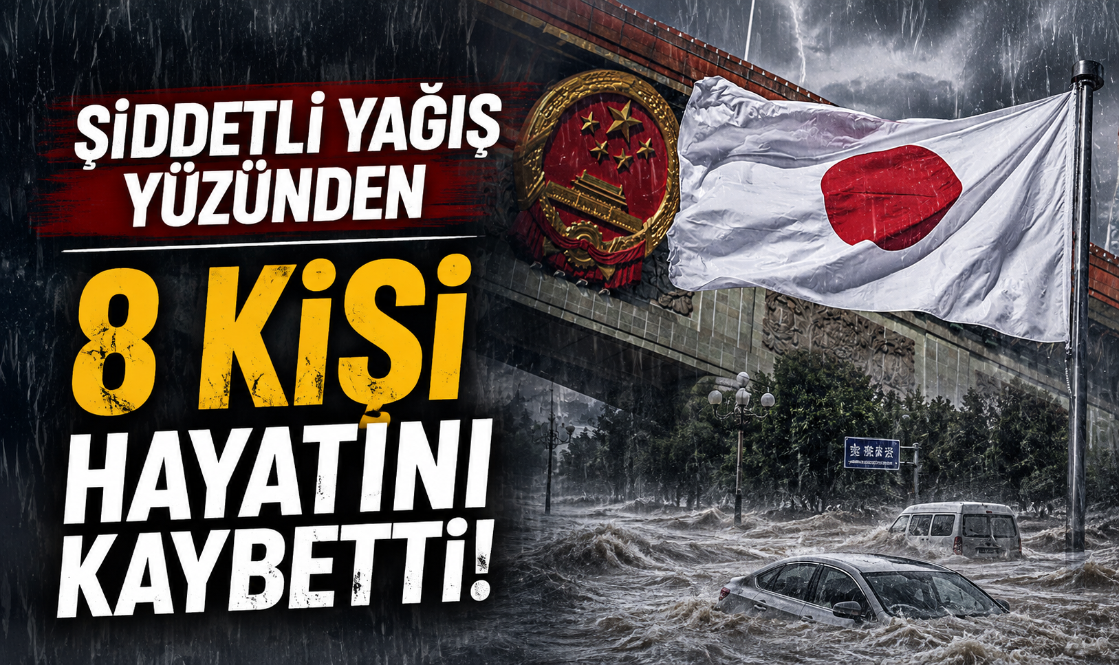 Japonya'da Felaket: 8 Kişi Hayatını Kaybetti