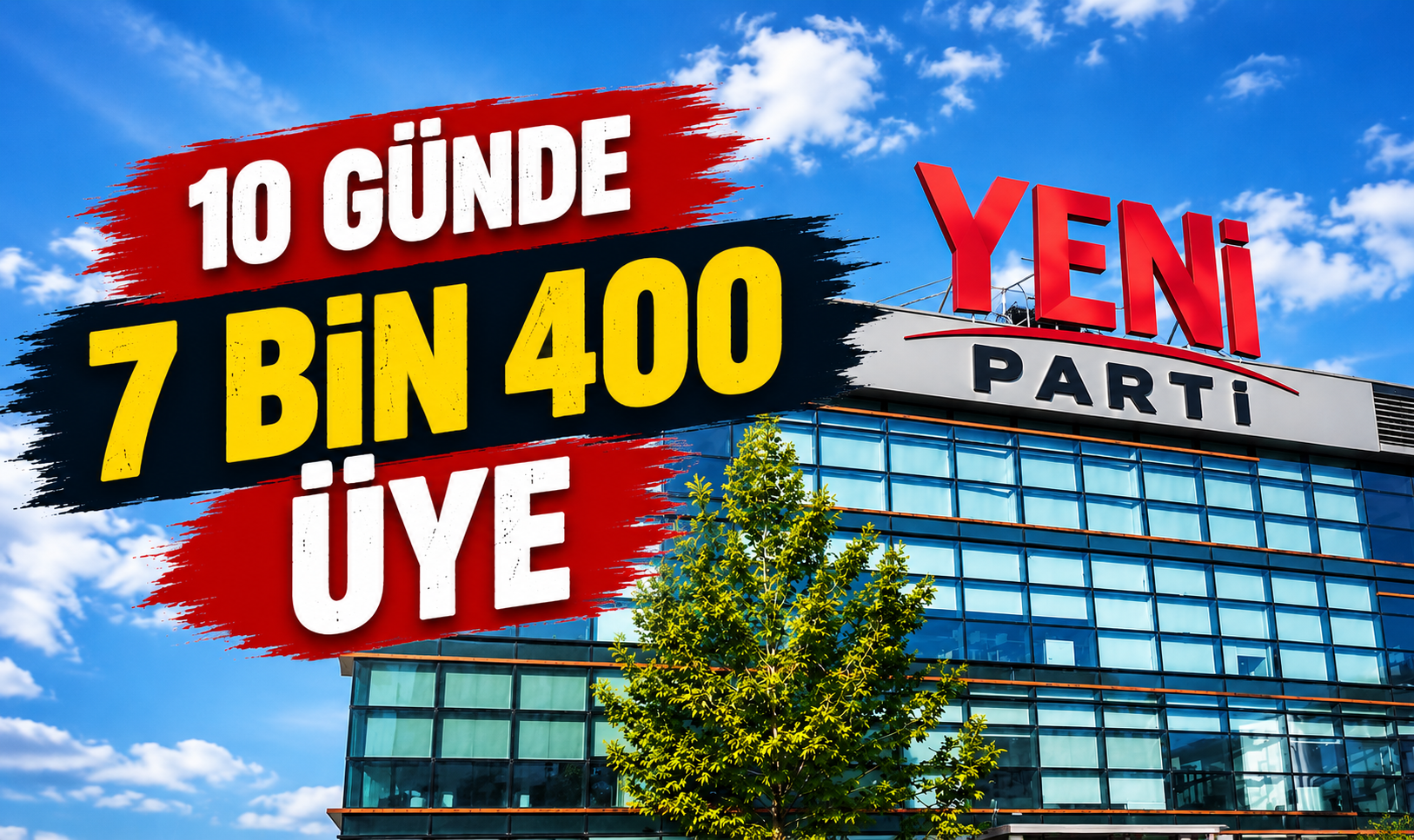 10 günde 7 bin 400 üye