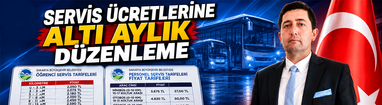 Servis Fiyatlarına  Altı Aylık Düzen